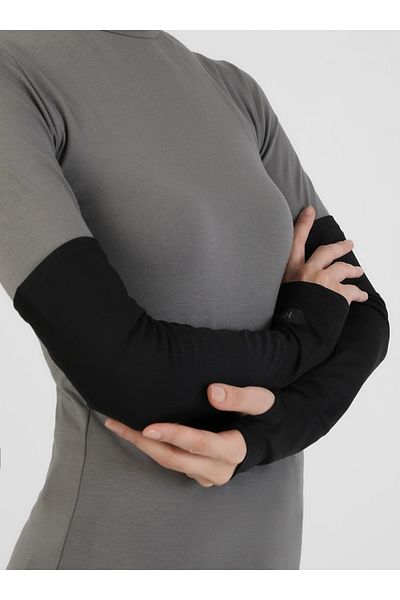 Ecardin Premium Black Sports Athletic - Comfortable and Flexible, Porous Sleeve - St096