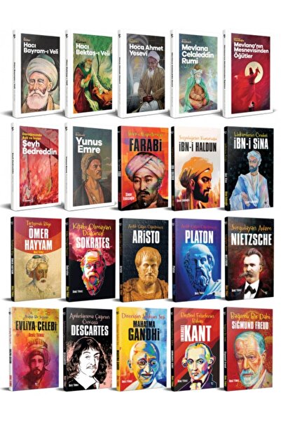 Halk Kitabevi Unutulmaz Hayatlar 20 Kitap