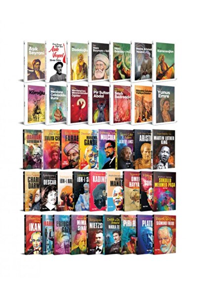 Halk Kitabevi Unutulmaz Hayatlar 40 Kitap