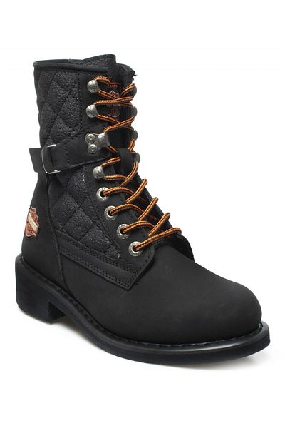 Harley Davidson 025 γρ 100078   Νέες μαύρες Unisex μπότες Worker 9k