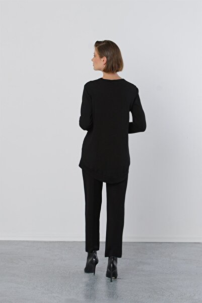 Nuss Mercerized Standard Tunic Ns-22y-902tnk Μαύρο