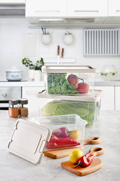 Pazarika Set de recipiente de depozitare Infinity Set de 3 (2,5 Lt, 5 Lt, 9 Lt)