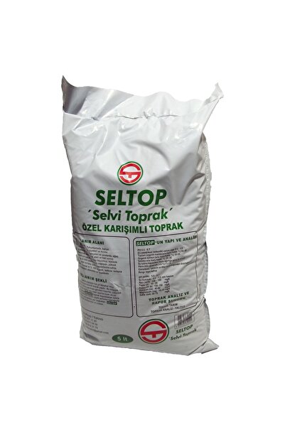 SELTOP Torf Toprak Saksı Ve Süs Bitkileri Için Özel Toprak. Tüm Bitkilere Uyg...