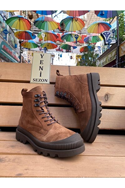 MARCOMEN 152-16157 Hakiki Deri Erkek Postal Tarz Bot