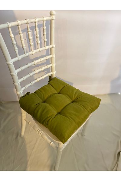 JANGEAR Chair Cushion Fluffy 40×40& Luxury Corner Lace Up,