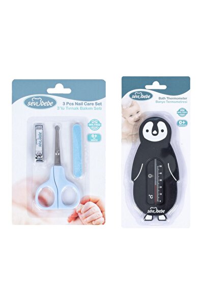 Sevi Bebe Bakım Seti (tırnak Bakım Seti+banyo Termometresi)