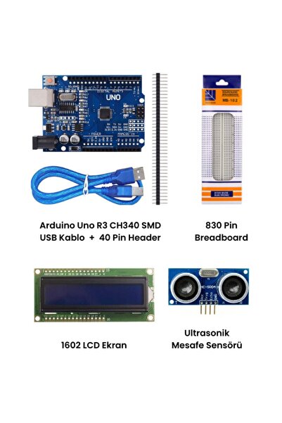 Fortor Arduino 124 Parça Başlangıç Seti ( Malzeme Kutulu )