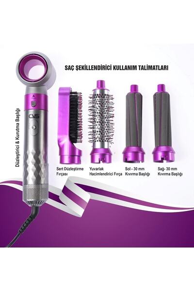 CVS Multifunction 5 In 1 Professional Hair Styler 1000 Watt