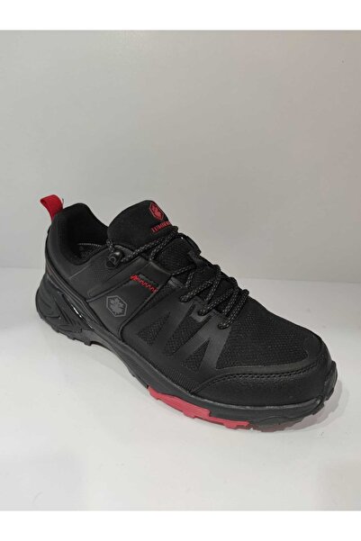 lumberjack Star Siyah-kırmızı Erkek Outdoor Waterproof Su Geçirmez Spor Ayakkabı