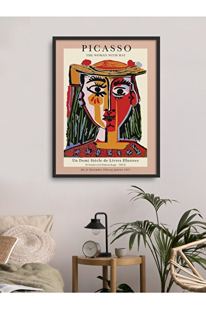 HOMEPACK Siyah Lamine Çerçeveli Tekli Tablo Tk/026