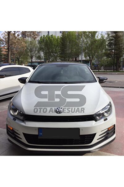STS Oto Aksesuar Vw Scirocco 2008-2016 Batman Yarasa Ayna Kapağı Piano Black ...