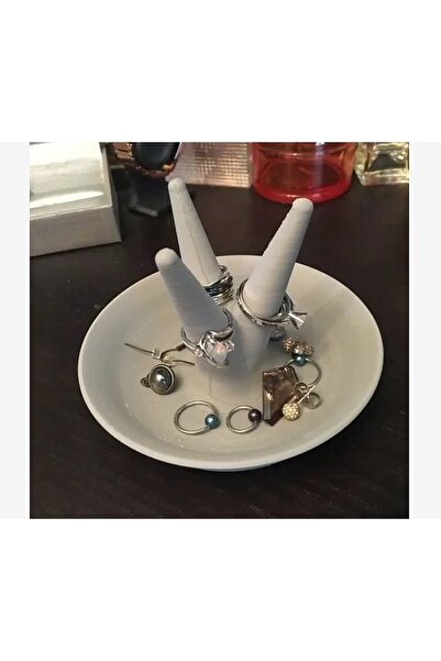 TuransoyCraft Modern Bowl Ring Jewelry Stand