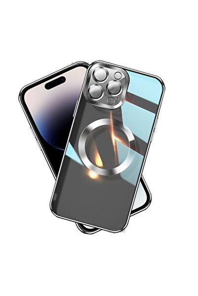 m.tk moveteck Iphone 14 Pro Max Kılıf Kamera Lens Korumalı Manyetik Magsafe K...