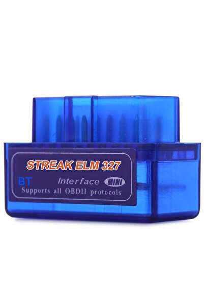 Streak ELM 327 Bluetooth Araba Türkçe Vers. 2.1 Eım 327 Araç Arıza Tespit Cihazı
