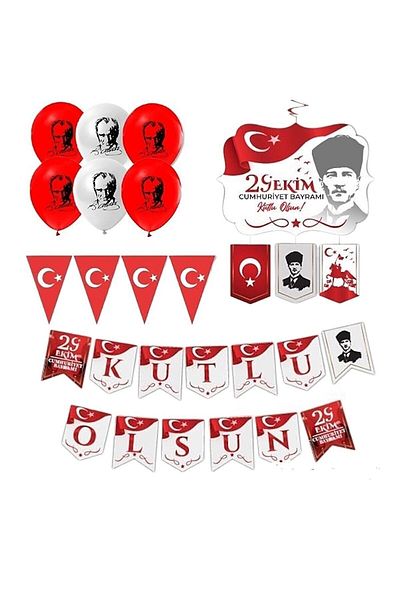 DÜVENCİ TİCARET 29 October Ornaments Set