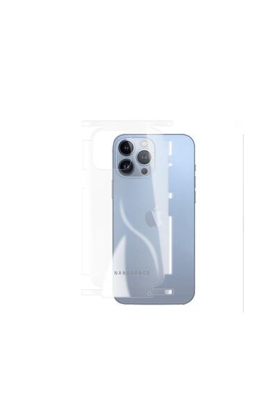 NANOSPACE Iphone 14 Pro Max Full-body Tam Koruma Çizilmez Şeffaf Kaplama Önlü...