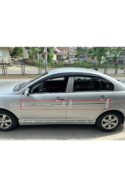 AVCILAR OTO TUNING Hyundai Accent Era Yan Kapı Çıtası Krom 4parça Metal