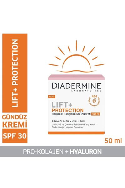Diadermine Lift+ Protection Anti-Wrinkle Collagen Hyaluron Day Cream Spf30 50 ml