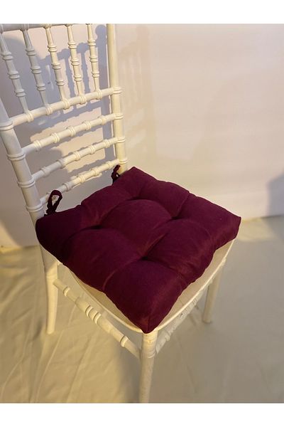 JANGEAR Μαξιλάρι καρέκλας Pofidik 40×40 & Πολυτελές γωνιακό κορδόνι,