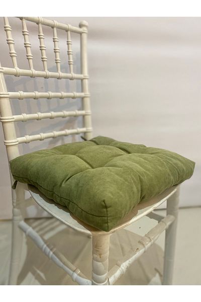 JANGEAR Pofidik Chair Cushion 40X40 Luxury Cornered Laced