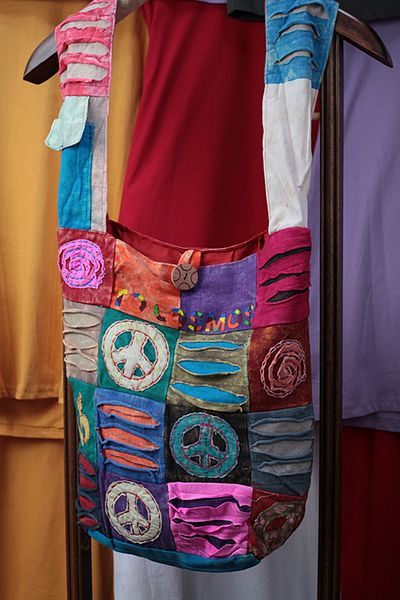 to COSMOS Freedom Embroidered 100% Cotton Bag