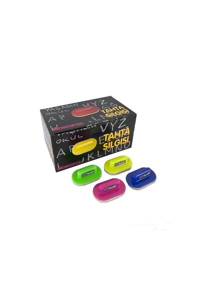 Monopol Writing Board Eraser 1402-36-pack
