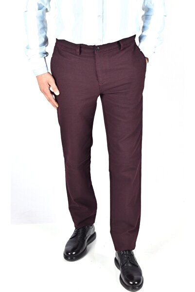 RAGUSA 4674 بنطلون كوارتز Slimfit ليكرا موسمي/بورجوندي/52