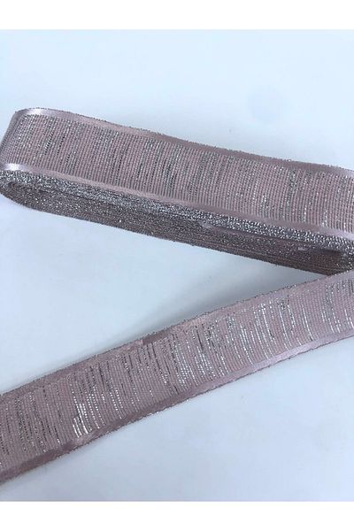 Hobigram Powder Silver Glitter Party Ribbon Η τιμή είναι για 1 μέτρο – Κορδέλα, Κομψό Σχέδιο, Γυναικείο Αξεσουάρ