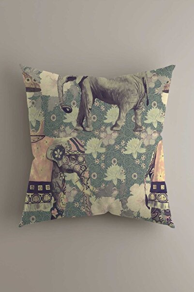 LadiesHome Husă decorativă pentru pernă decorativă digitală cu două fețe, cu ...