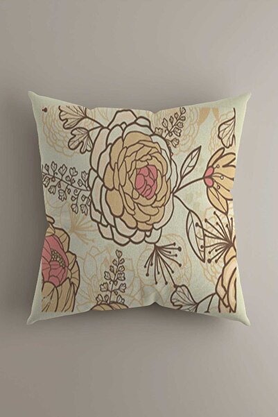 LadiesHome Husă decorativă pentru pernă decorativă digitală cu două fețe, cu ...