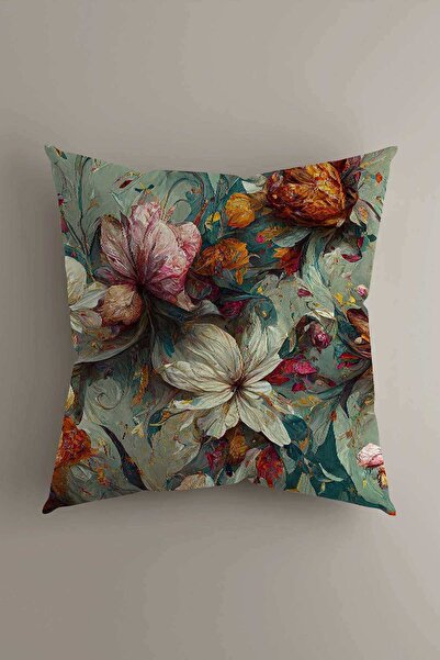 LadiesHome غطاء وسادة مزخرف بتصميم ديكور حديث مزدوج الجوانب مطبوع رقميًا