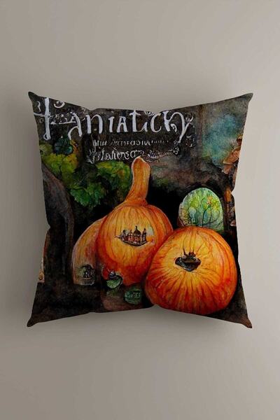 LadiesHome Husă decorativă pentru pernă decorativă digitală cu două fețe, cu ...