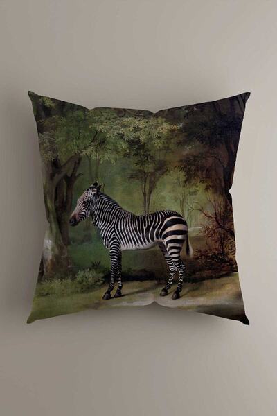 LadiesHome Husă decorativă pentru pernă decorativă digitală cu două fețe, cu ...