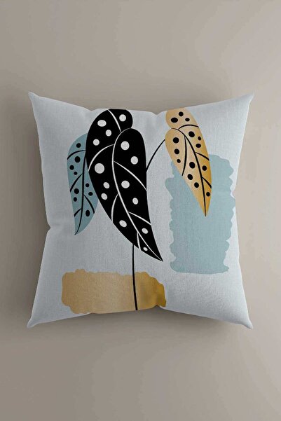 LadiesHome غطاء وسادة مزخرف بتصميم ديكور حديث مزدوج الجوانب مطبوع رقميًا