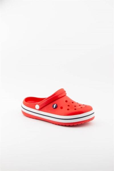 AKINAL E195.z.024 Ιατρικές γυναικείες παντόφλες Sabo Κόκκινο Λευκό Ναυτικό Μπλε