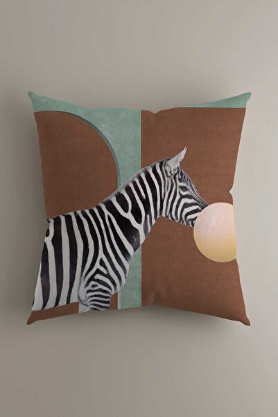 LadiesHome Husă decorativă pentru pernă decorativă digitală cu două fețe, cu ...