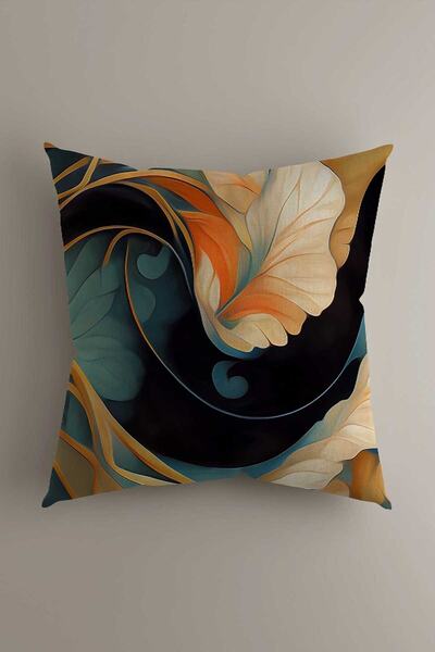 LadiesHome Husă decorativă pentru pernă decorativă digitală cu două fețe, cu ...