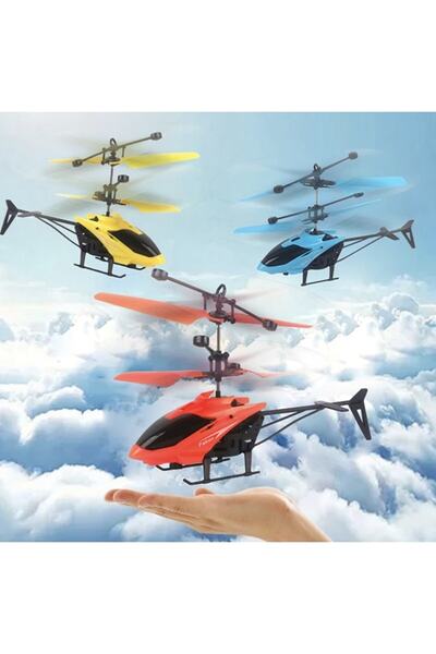 BULDUK Işıklı Şarjlı Uçan Uzaktan Kumandalı Helikopter Sonic I/r Control