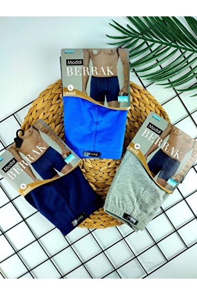 BERRAK İÇ GİYİM Berrak 4488, pachet de 5 modal pentru bărbați boxeri Short 44...