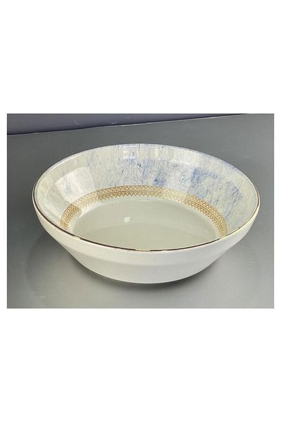 Glore Lux Blue Series Porcelain 24 Cm Deep Large Bowl