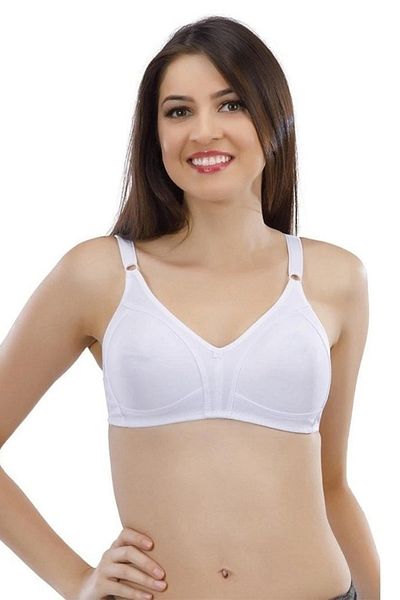 ENMADAM 540 Jersey Inside Cotton Recovery No Underwire Bra