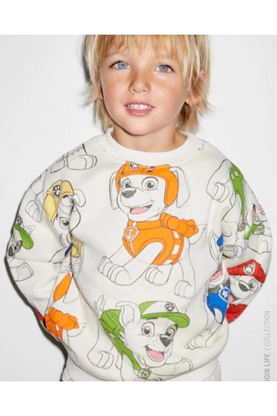 Pink Hippo Kids Unisex Paw Patrol Printed Children's Top and Bottom Set