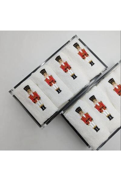 cantasarım ev tekstili Yılbaşı Tin Soldier Nakışlı 30x50cm Hediyelik El&yuz H...
