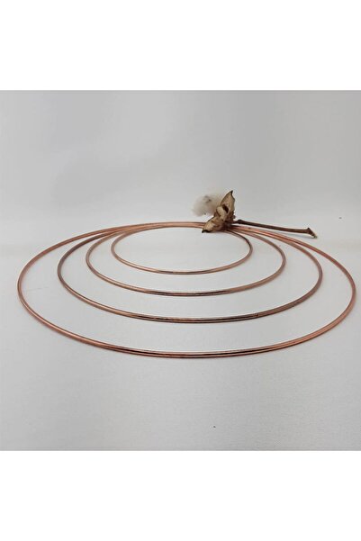 Hobilen 30 Cm Metal Gold Halka Kasnak 5adet