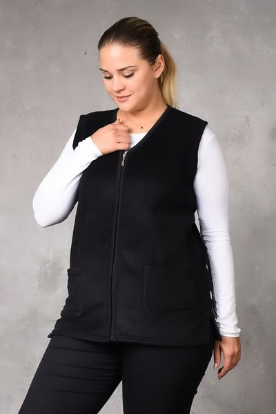 Kardelen Butik Ümraniye Zippered Fleece Vest