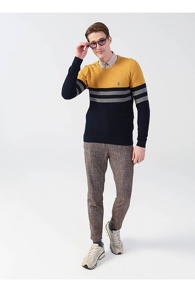 U.S. Polo Assn. Пуловер, L, тъмносин