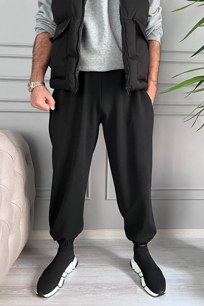 BSBSPOR Unisex Winter Oversize Casual Jogger Sweatpants