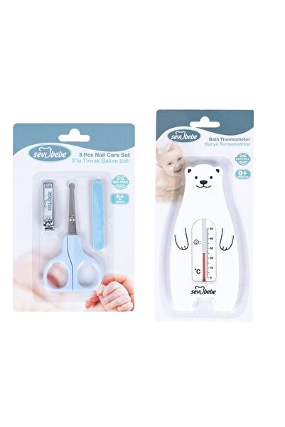 Sevi Bebe Bakım Seti (tırnak Bakım Seti+banyo Termometresi)