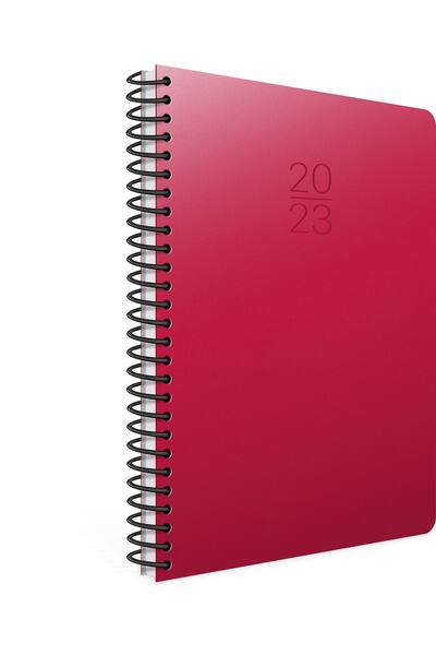 Gıpta 20x28 422-sek Eco 2023 Εβδομαδιαία Ατζάντα με υφασμάτινο δέσιμο 128 Σελ...