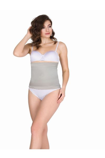 A&K ZÜMRA Corset fără sudură pentru talie și burtă, fără urme, alb